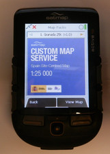 Satmap custom map for sale  WESTBURY