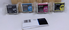 Conjunto de Tinta Epson 69 Preto Ciano Magenta Amarelo Genuíno OEM Expira 01/27 EMBALADO A GRANEL, usado comprar usado  Enviando para Brazil