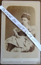 Victorian cdv young for sale  HUNSTANTON
