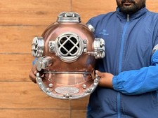 Commando Casco de Buceo Casco de Buceo Marino Náutico Boston Buceo segunda mano  Embacar hacia Mexico