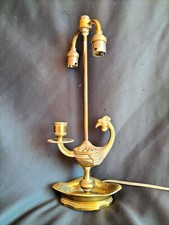 Lampe bronze doré d'occasion  Luçon