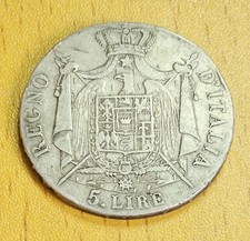 Lire 1809 napoleone usato  San Biagio di Callalta