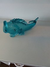 Blenko style blue for sale  FARNBOROUGH