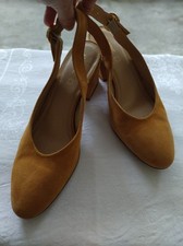 Yellow ochre suede for sale  LONDON
