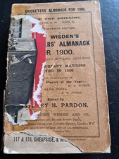 1900 wisden original for sale  CROYDON