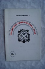 1990 programme highworth for sale  STOKE-ON-TRENT