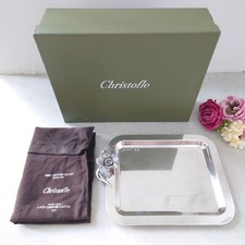 Bandeja Christofle Belle Epoque Silverplate excelente com bolsa de pano comprar usado  Enviando para Brazil