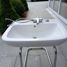 Waschbecken wasserhahn 65cm gebraucht kaufen  Altenstadt