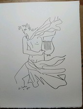 Jean cocteau lithographie d'occasion  Paris XVII