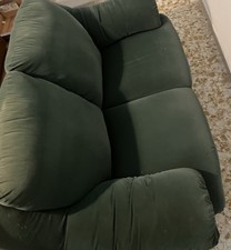 Divano verde velluto usato  Ascoli Piceno
