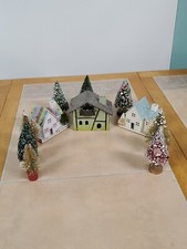 Christmas glitter houses for sale  Arnold
