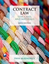 Contract law text for sale  UK