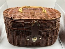 Vintage brown weaved for sale  Menlo Park