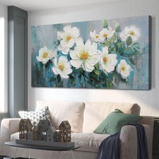 White flowers wall for sale  Brentwood