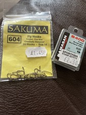Kamasan hooks size for sale  DUMFRIES