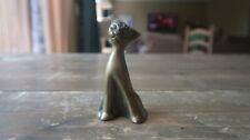 Antique brass cat d'occasion  Expédié en Belgium