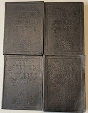 Usado, Complete Set AUDELS CARPENTERS and BUILDERS GUIDE 1923 1-4 comprar usado  Enviando para Brazil
