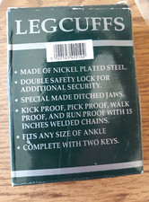 New legcuffs bb161 for sale  Norwalk