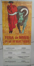 Affiche féria nîmes d'occasion  Marguerittes