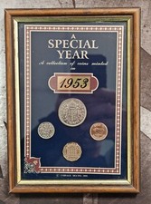 Framed collection coins for sale  NORWICH