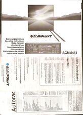 Blaupunkt bedienungsanleitung  gebraucht kaufen  Roth