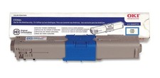 Cartucho de toner ciano genuíno Okidata 44469721 alto rendimento comprar usado  Enviando para Brazil