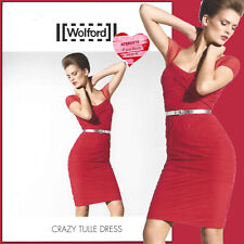 Wolford Crazy Tulle Dress • XS • lava red ... OP 595,00 • figurbetontes Kleid comprar usado  Enviando para Brazil