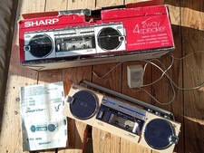 Vintage sharp portable d'occasion  Croix