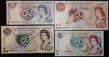 Wyspa Man £1, £5, £10, £20 ---{ UNC/MINT }--- Shimmin Couch Lowe ***55 na sprzedaż  Wysyłka do Poland