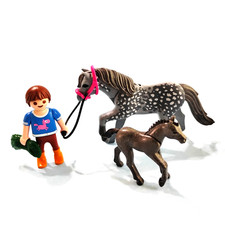 Playmobil grey dappled for sale  Fountain Inn