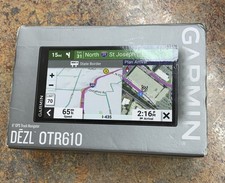 Navegador GPS de caminhão Garmin dēzl OTR610 grande fácil de ler 6” comprar usado  Enviando para Brazil