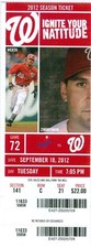2012 nationals dodgers for sale  Anoka