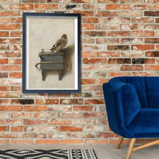 Carel Fabritius - The Cardellino 1654 Muro Art Poster Stampa comprar usado  Enviando para Brazil