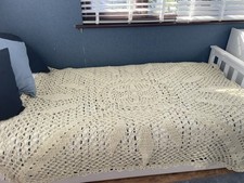 Handmade cream crochet for sale  CHELMSFORD