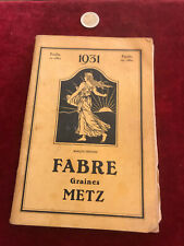 Catalogue brochure ancienne d'occasion  Saint-Jean-en-Royans