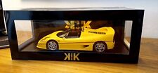 Usado, Ferrari F50 Cabriolet KK scale 1/18 - Miniature Jaune- Rare En Boîte Collector  comprar usado  Enviando para Brazil
