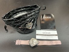 Relógio Guess prata rosa bebê em forma de diamante testado e funcionando (J1) CP#8705 comprar usado  Enviando para Brazil