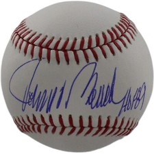 Johnny bench autographed d'occasion  Expédié en Belgium