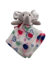 Cobertor de segurança Le Bébé Favorite Elephant bebê pelúcia amorosa 11" lã multi comprar usado  Enviando para Brazil