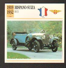 Automobile hispano suiza d'occasion  Baugy
