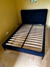 Made navy velvet for sale  HASSOCKS