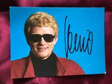 Autografo heino cartolina usato  Guidonia Montecelio