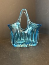 Vintage blue glass for sale  PORTSMOUTH