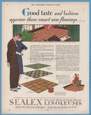 1929 sealex linoleum for sale  Butler