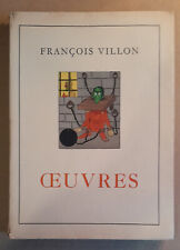 Oeuvres francois villon d'occasion  Le Puy-en-Velay