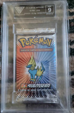 2003 POKEMON ESPANHOL EX RUBY SAFIRA BOOSTER PACK LACRADO (manétrico) classificação 9 comprar usado  Enviando para Brazil