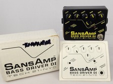 Sansamp bass driver for sale  Kalamazoo