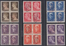1945 CLN Autonomia Aosta 9/8/45 6 val. in Quartine come emessi* Sass. 1/6 Cv 400, usado comprar usado  Enviando para Brazil