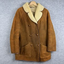 Vintage sheepskin jacket for sale  WELLINGTON