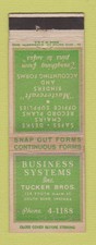 Capa Matchbook - Tucker Bros Business Systems Furniture South Bend EM DESGASTE comprar usado  Enviando para Brazil